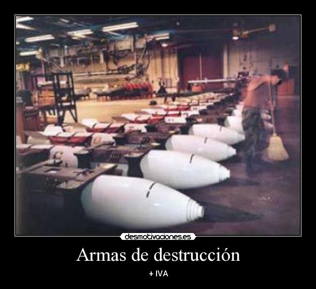 Armas de destrucción -