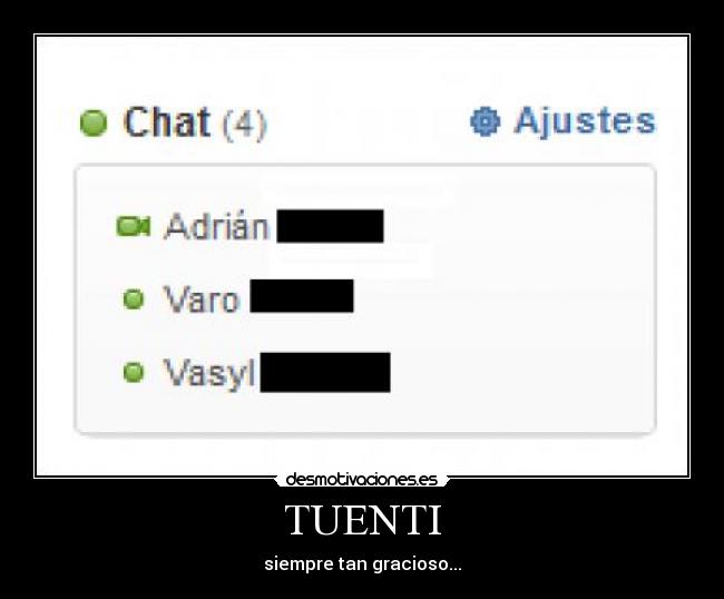 TUENTI - siempre tan gracioso...