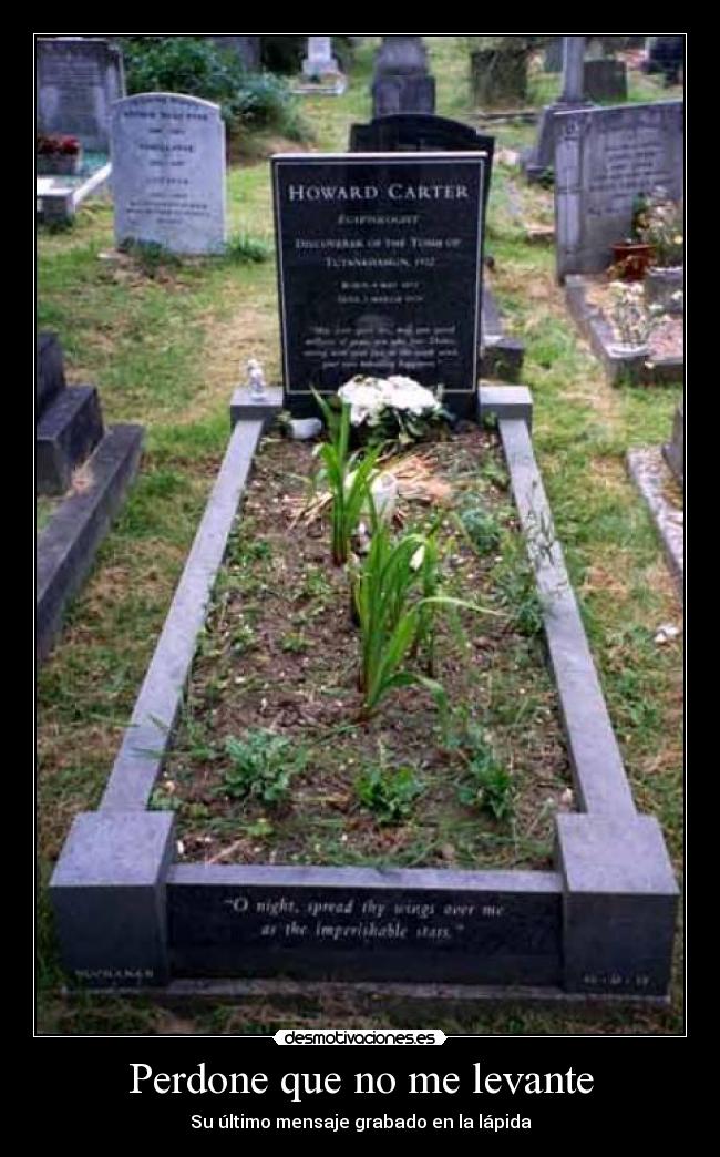 Perdone que no me levante -