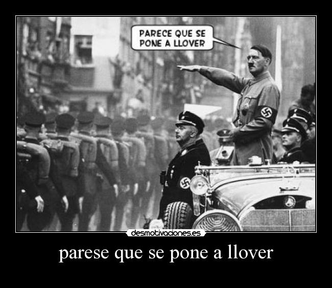 carteles parese que pone llover desmotivaciones