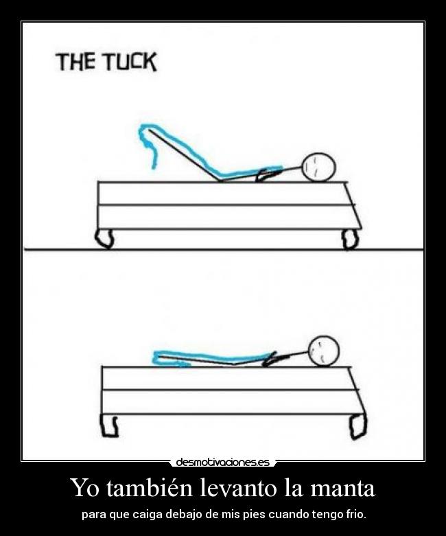 Yo también levanto la manta - 
