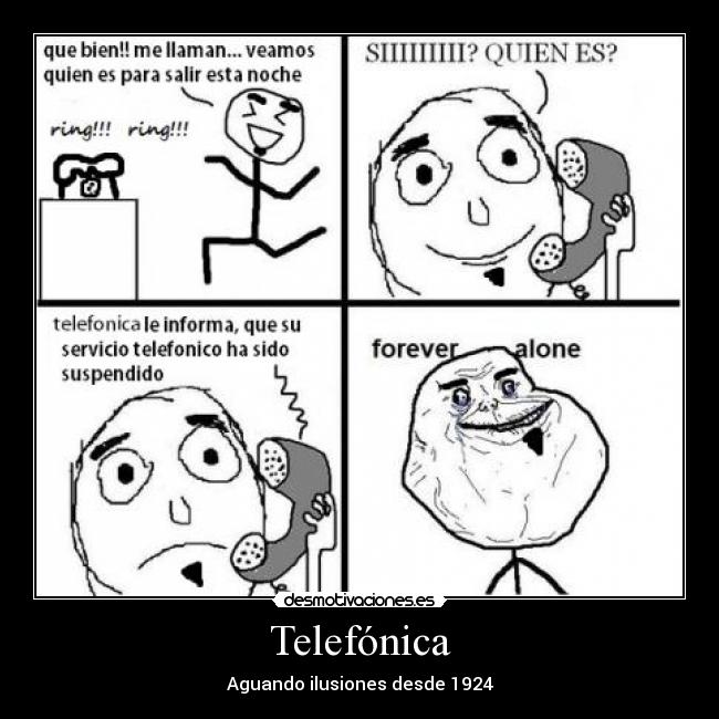 carteles telefonica desmotivaciones