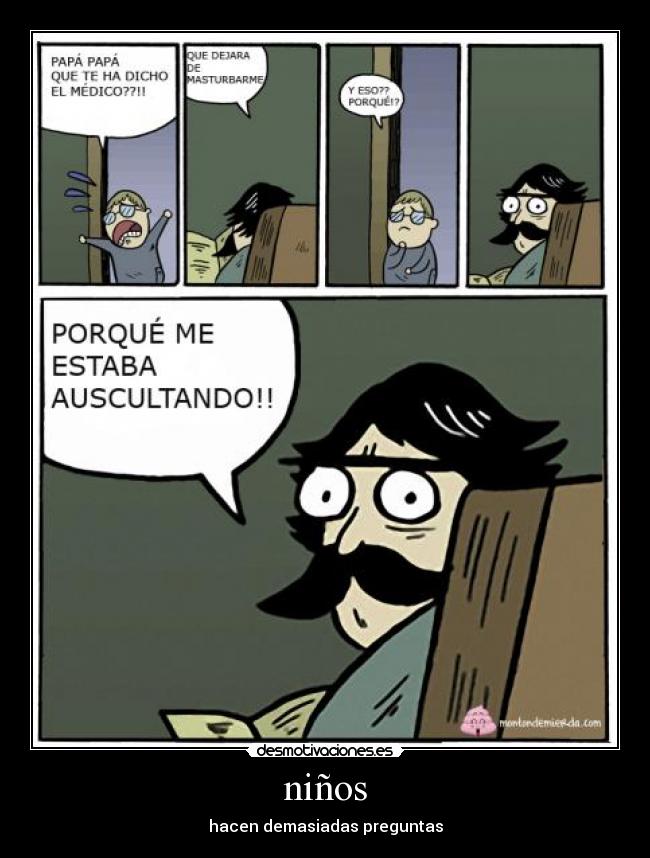 niños - hacen demasiadas preguntas