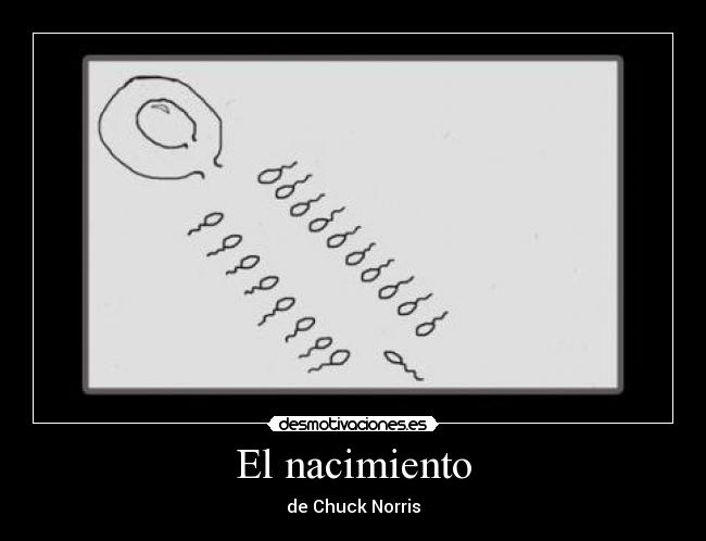El nacimiento - de Chuck Norris