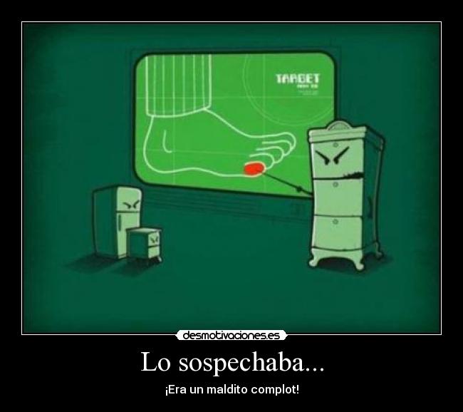 Lo sospechaba... -