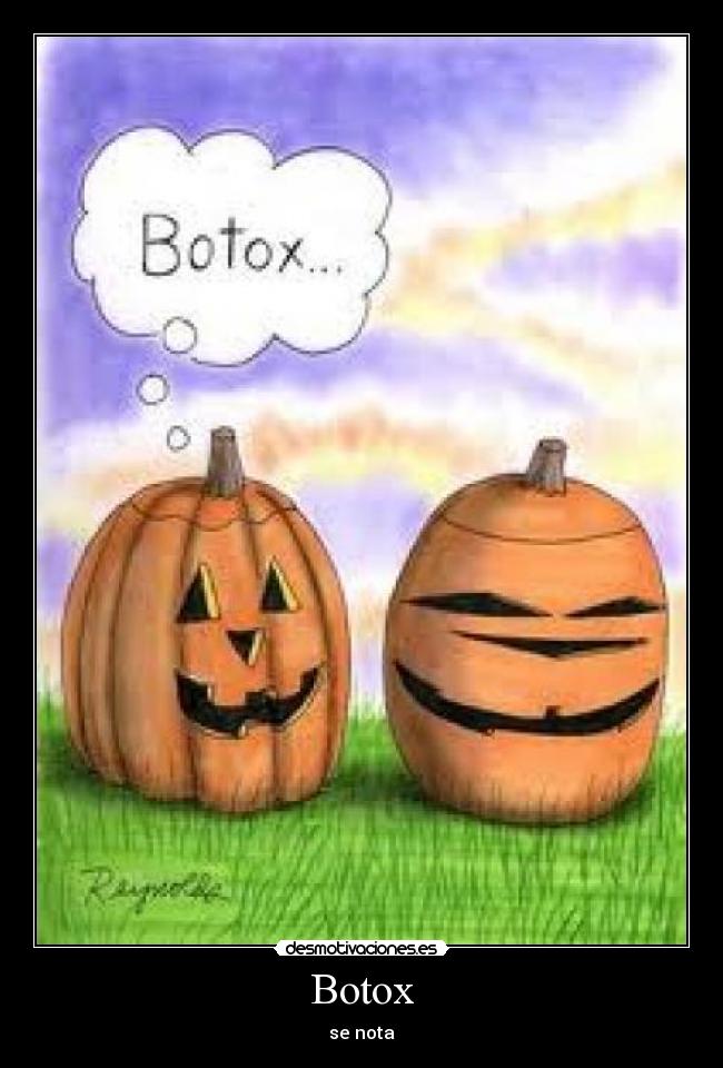 Botox - se nota