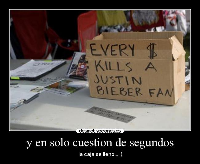 y en solo cuestion de segundos -