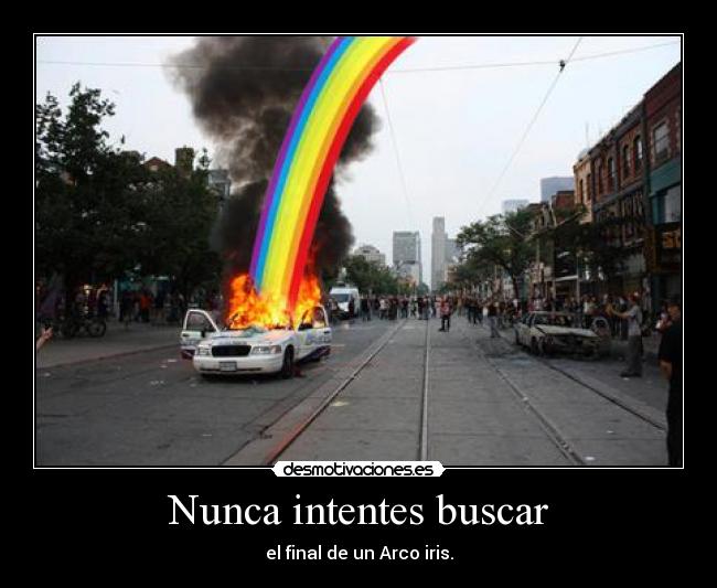 Nunca intentes buscar - 