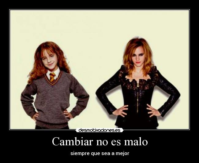 carteles emma watson cambio desmotivaciones