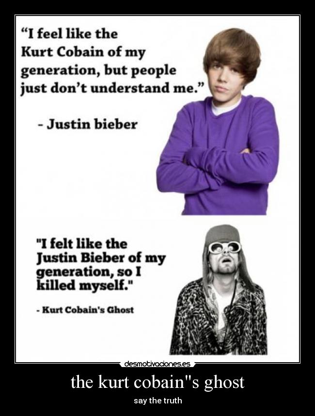 the kurt cobains ghost - say the truth