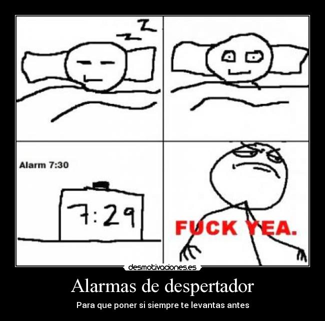 Alarmas de despertador - 