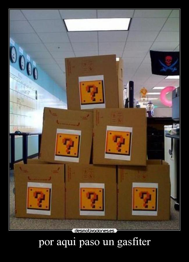 por aqui paso un gasfiter -