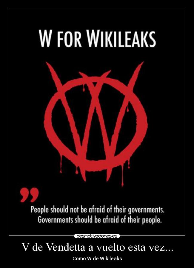 V de Vendetta a vuelto esta vez... -
