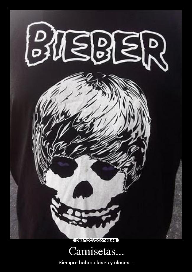 Camisetas... - Siempre habrá clases y clases....