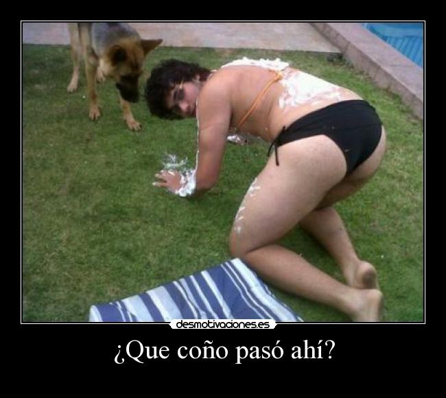 ¿Que coño pasó ahí? - 