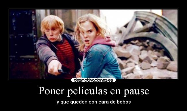 Poner películas en pause -