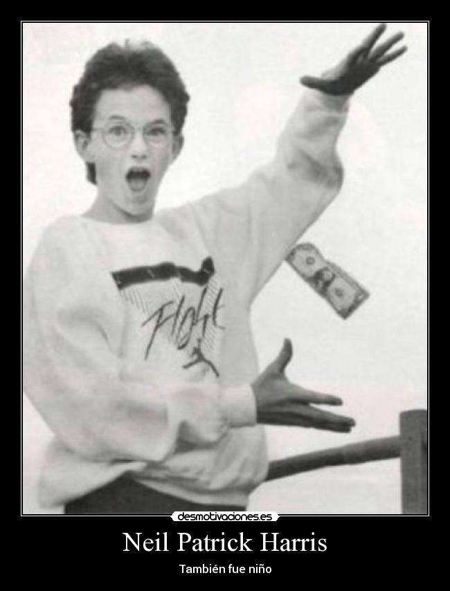 Neil Patrick Harris - También fue niño