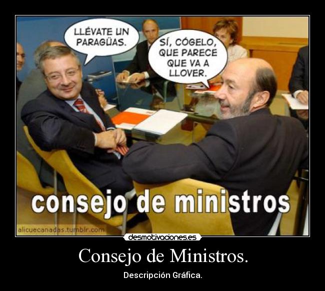 Consejo de Ministros. -