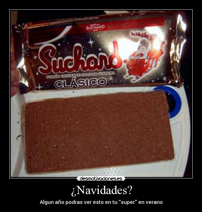 carteles navidad turron verano desmotivaciones