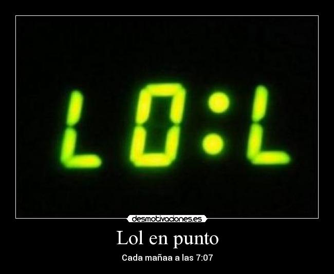 Lol en punto -
