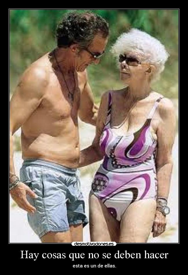 Hay cosas que no se deben hacer - esta es un de ellas.