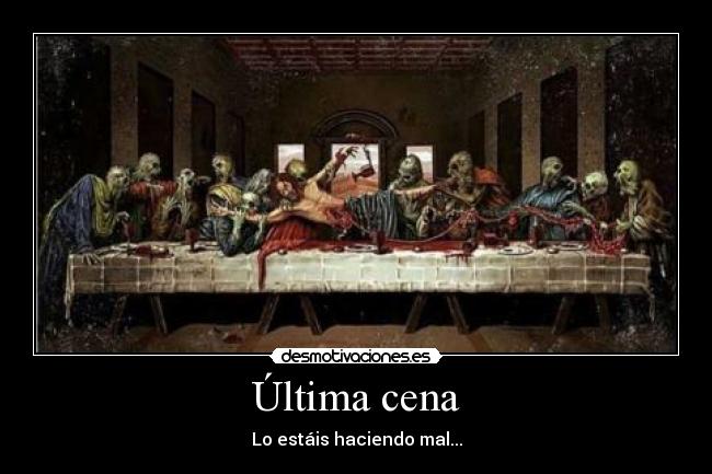 Última cena -