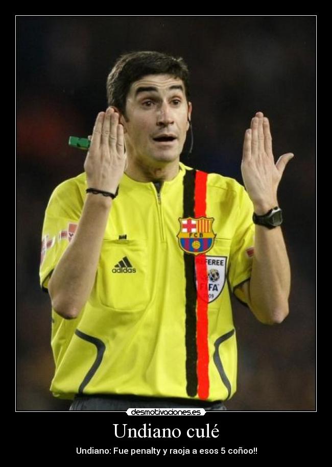 Undiano culé -