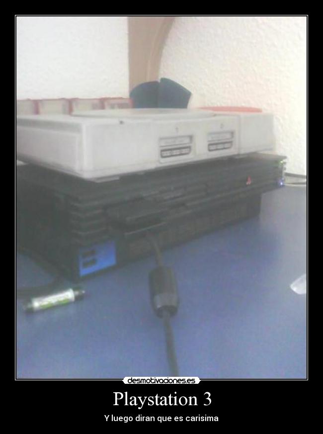 Playstation 3 - Y luego diran que es carisima