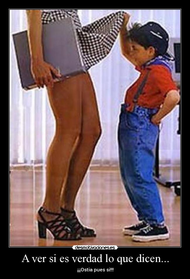 A ver si es verdad lo que dicen... - ¡¡¡Ostia pues si!!!