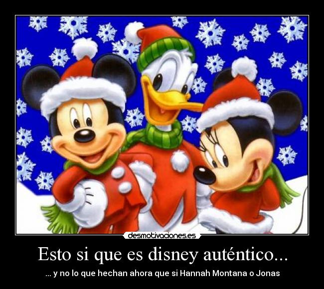 Esto si que es disney auténtico... -