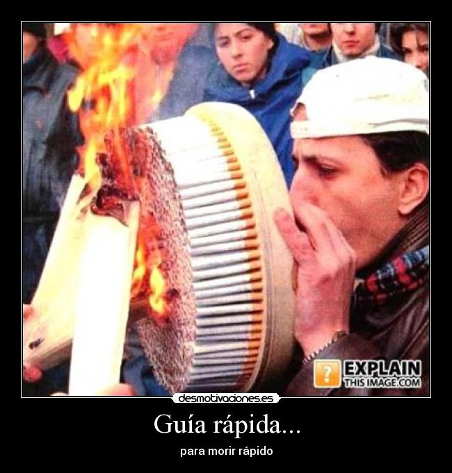 Guía rápida... - para morir rápido