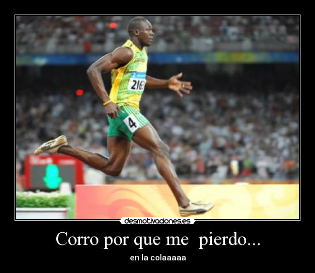 Corro por que me  pierdo... - 