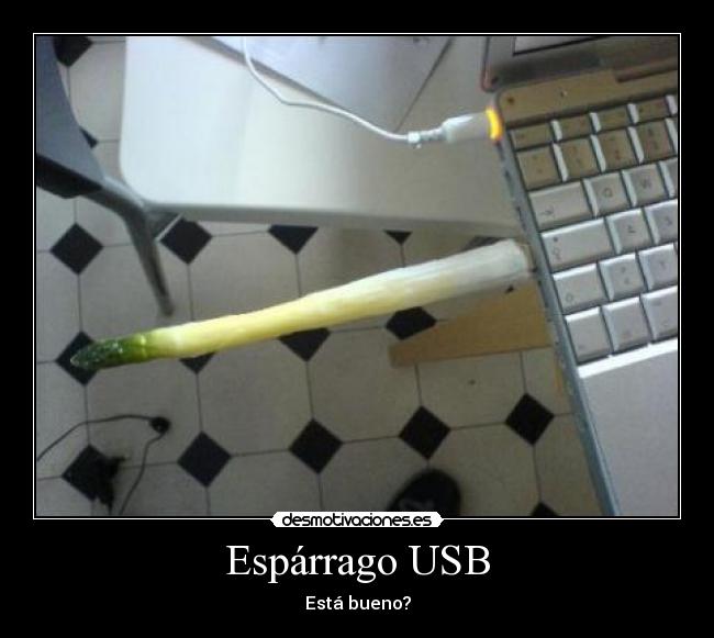 Espárrago USB - Está bueno?