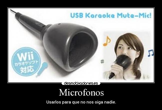Microfonos -