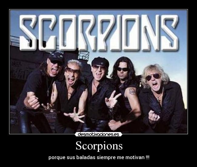 Scorpions - porque sus baladas siempre me motivan !!!