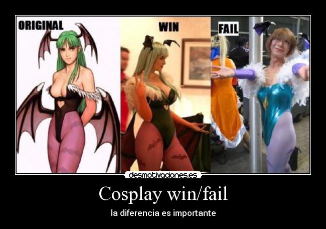 Cosplay win/fail -