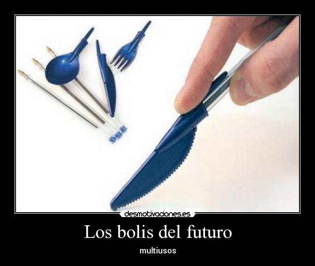 Los bolis del futuro - multiusos