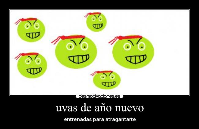 uvas de año nuevo -