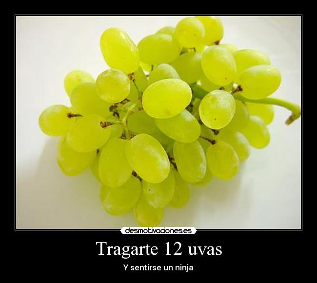 Tragarte 12 uvas - 