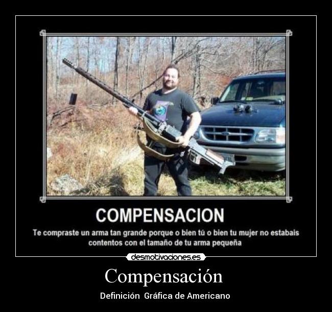 Compensación  - Definición  Gráfica de Americano 