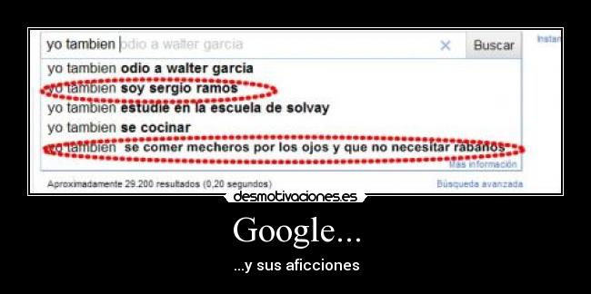 Google... -