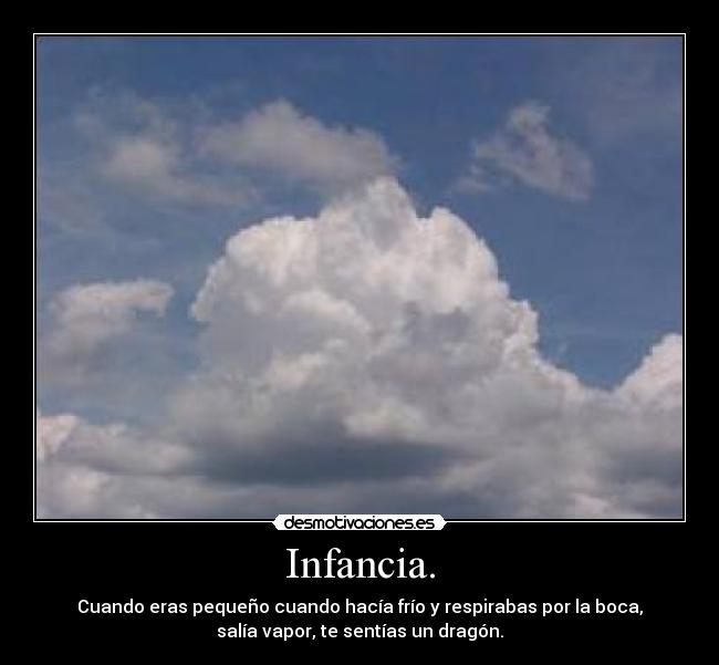 Infancia. -
