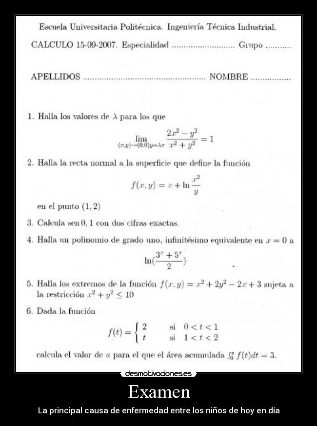 Examen - 