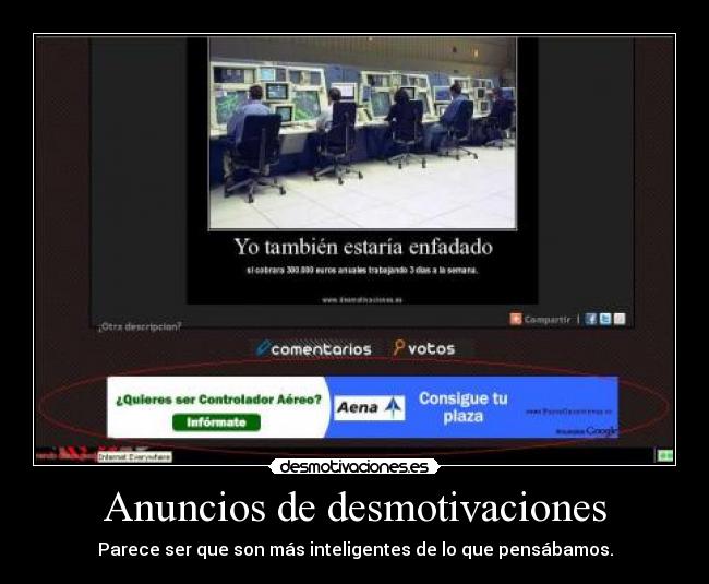 Anuncios de desmotivaciones - 