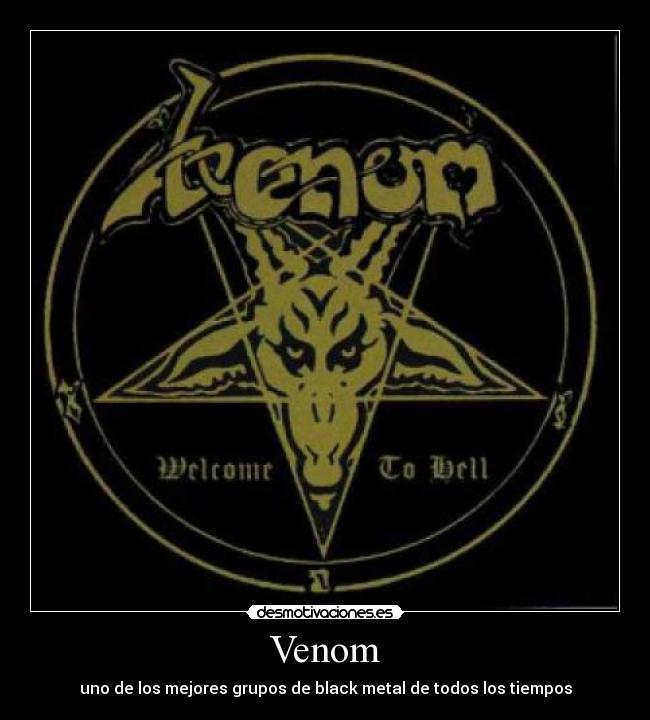 Venom - uno de los mejores grupos de black metal de todos los tiempos