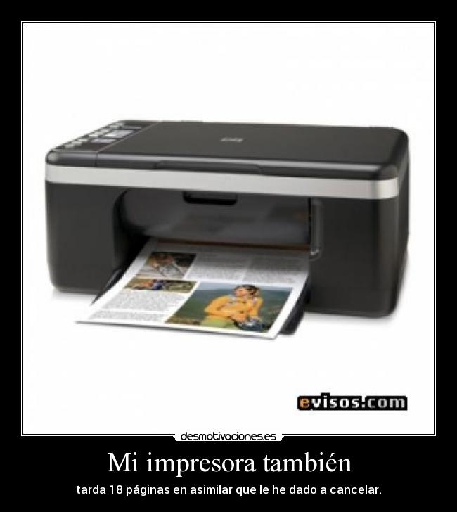 Mi impresora también - 