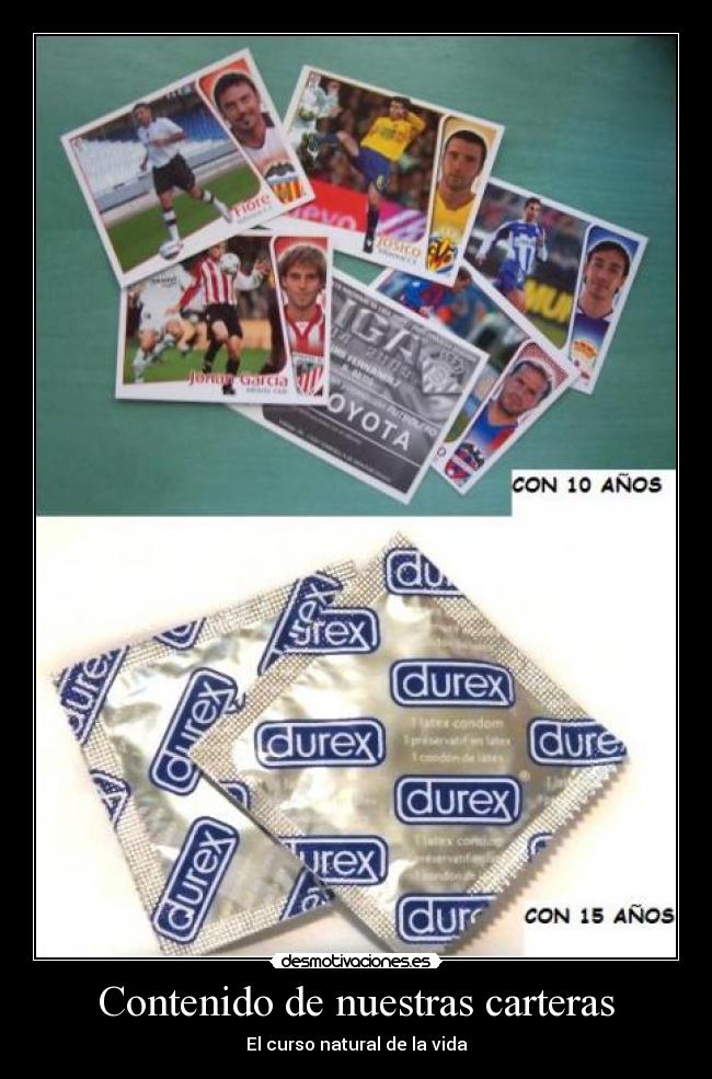 Contenido de nuestras carteras -