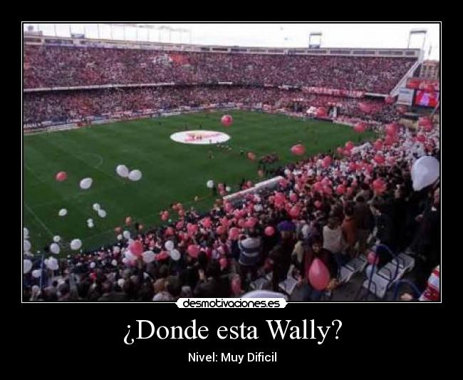 ¿Donde esta Wally? - Nivel: Muy Dificil