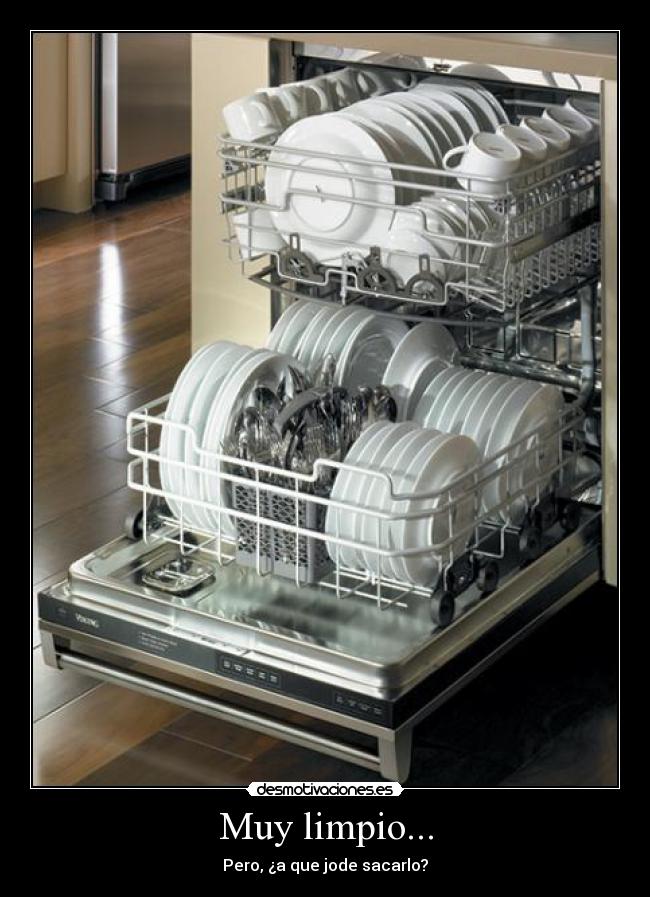 Muy limpio... -