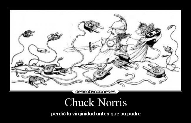 Chuck Norris - perdió la virginidad antes que su padre